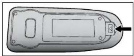 VIEWSONIC PJ559D - Installing the Batteries - 1