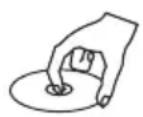 COBY TF-DVD7006 - Handling a Disc - 1