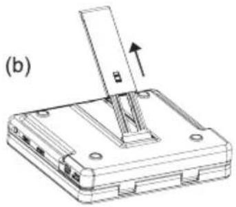 COBY TF-DVD7750 - Using the Retractable Kick Stand - 2