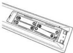 TOSHIBA HD-A1 - Loading batteries - 3