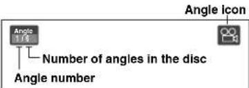 Angle icon Angle 114 Number of angles in the disc Angle number