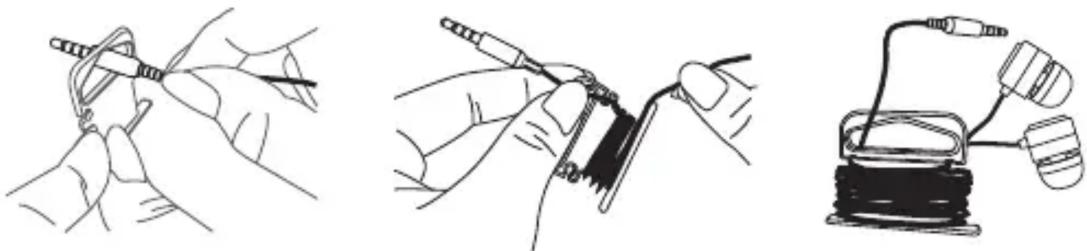 IHOME iB22 - Cord Management - 1