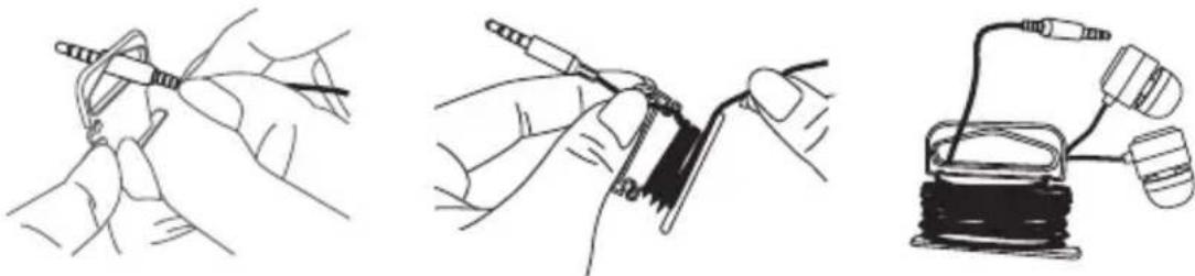 IHOME iB22 - Cord Management - 1