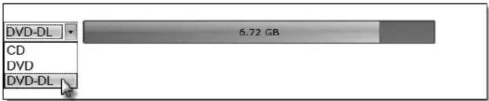 DVD-DL CD DVD DVD-DL 6.72 GB