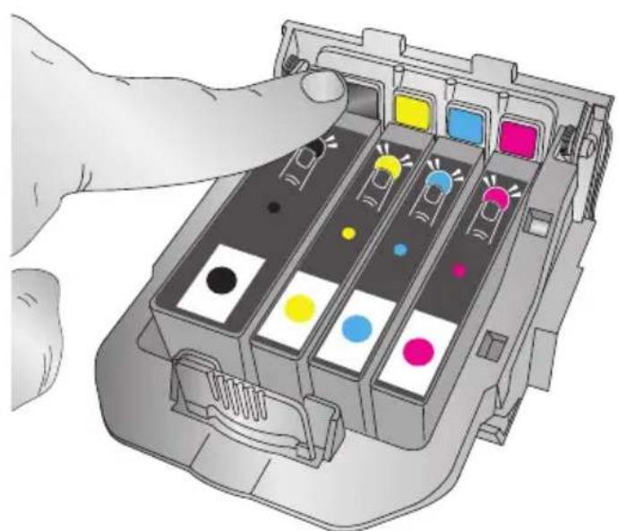 PRIMERA Bravo 4100 - REPLACING INK CARTRIDGES / LOW INK WARNING - 2