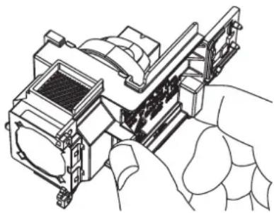 PANASONIC PT-VX400NTU - Notes on the replacement of the lamp unit - 1