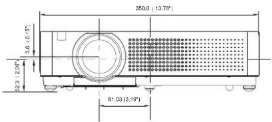 350.0 (13.78°) 3.6 (0.15°) 52.3 (2.04°) 61.03 (3.19°)
