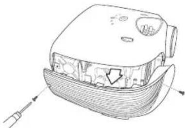 OPTOMA HD7100 - Warning! - 1