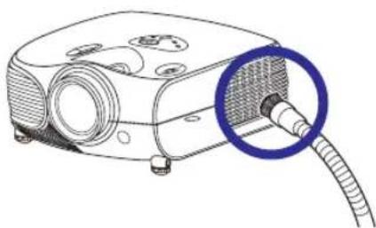 OPTOMA HD7100 - Cleaning the exhaust and intake vents - 1