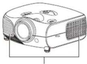 OPTOMA HD7100 - Cleaning the Ventilative Holes - 1