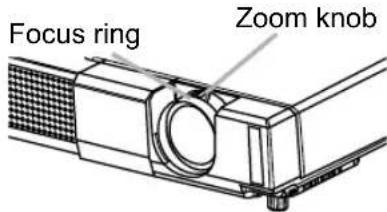 Focus ring Zoom knob