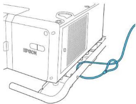 EPSON Pro L30000UNL - InstallingaSecurityCable - 1