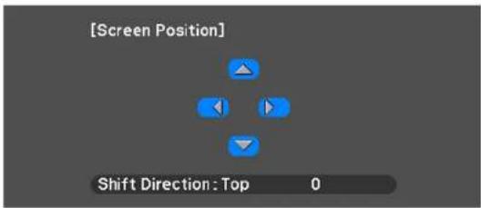 [Screen Position] Shift Direction : Top 0