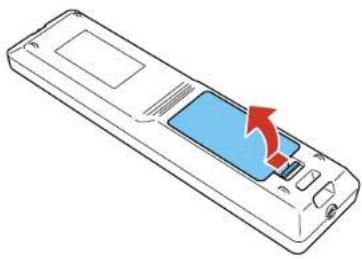 EPSON Pro L30000UNL - ReplacingtheRemoteControlBatteries - 1