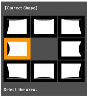 [Correct Shape] Select the area.