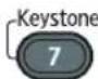 RICOH PJ X3340 - Press the [Keystone] button. - 1