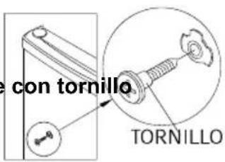 con tornillo TORNILLO