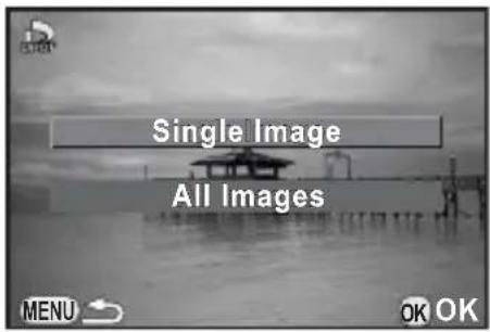 Single Image All Images MENU OK OK