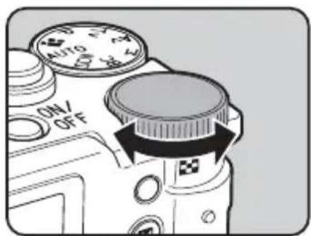 RICOH Q - Turn the e-dial. - 1