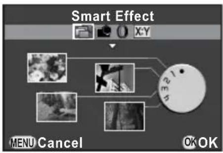Smart Effect MENU Cancel OK OK