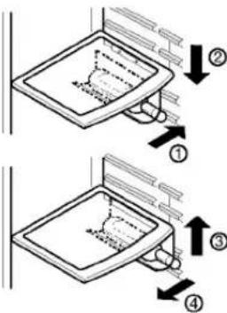 LG GC-A207CVBA - In case of inserting the wine holder : - 1