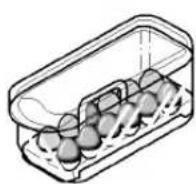 LG GC-A207CVBA - Egg box (Applicable to some models only) - 2