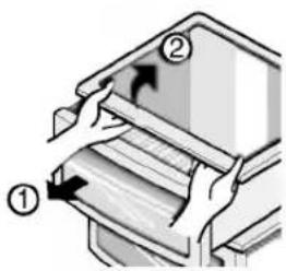 LG GC-A207CVBA - Vegetable compartment cover - 1