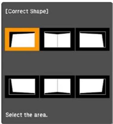 [Correct Shape] Select the area.
