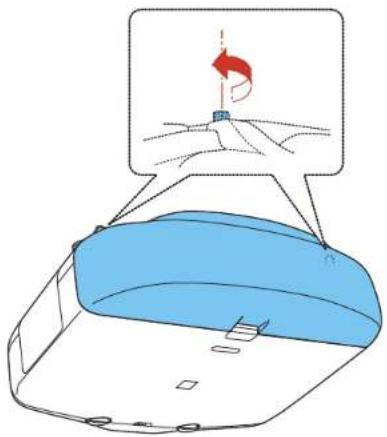 EPSON PowerLite Pro G6770WUNL - AttachingandRemovingtheCableCover - 3