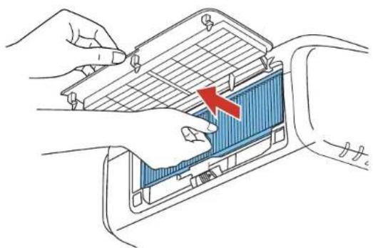 EPSON PowerLite Pro G6770WUNL - CleaningtheAirFilter - 2