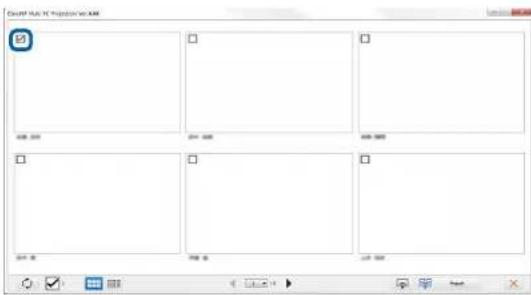 EPSON Pro L1200UNL - SelectingtheParticipant'sScreentoProjectUsingThumbnails - 1
