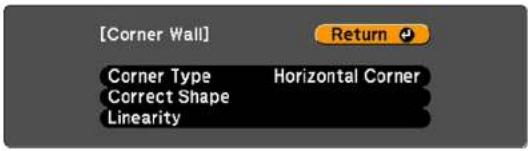 [Corner Wall] Return Corner Type Horizontal Corner Correct Shape Linearity