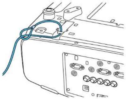 EPSON PowerLite Pro G7500U - InstallingaSecurityCable - 1