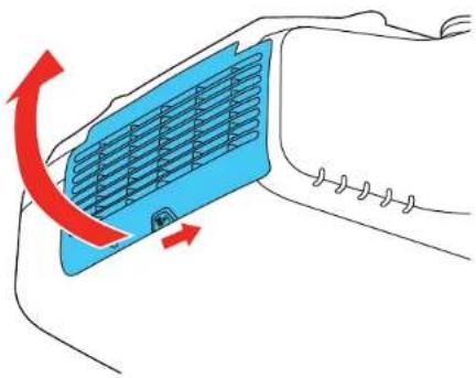 EPSON PowerLite Pro G7500U - CleaningtheAirFilter - 1