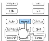 EPSON PowerLite Pro G7500U - ChangingtheImageAspectRatio - 1