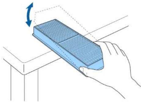 EPSON PowerLite Pro G7500U - CleaningtheAirFilter - 3