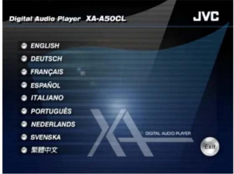 JVC XA-A50CL - Load the supplied CD-ROM on your PC. - 1