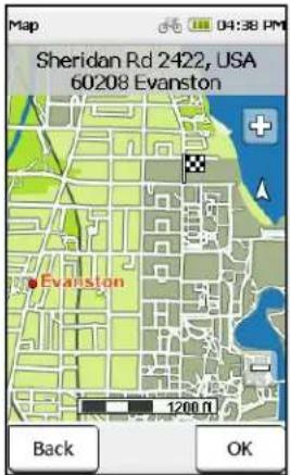 Map Sheridan Rd 2422, USA 60208 Evanston Evanston 1200 ft Back OK