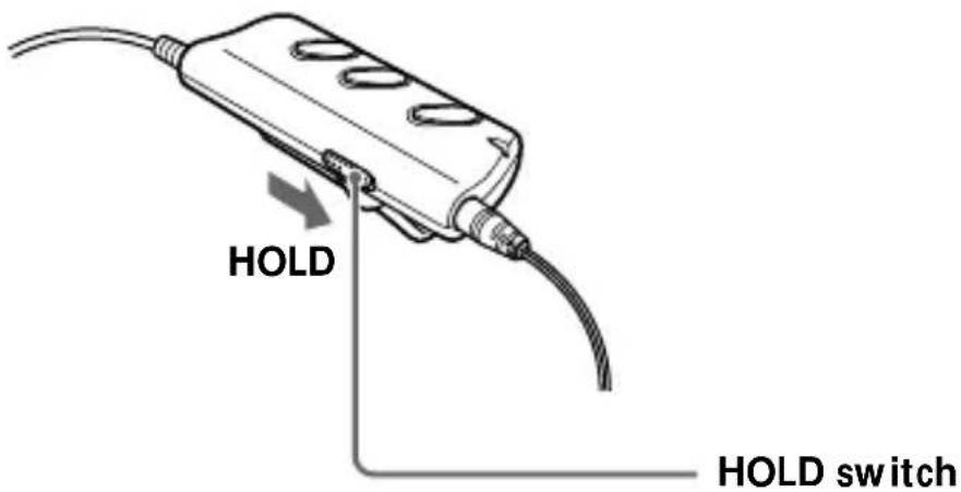 HOLD HOLD switch