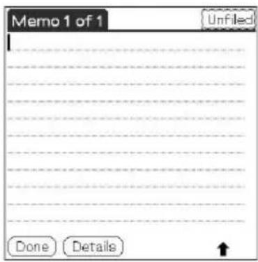Memo 1 of 1 Unfiled Done Details