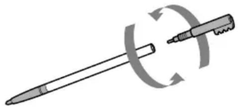 SONY Clié PEG-SJ20 - Performing a soft reset - 1