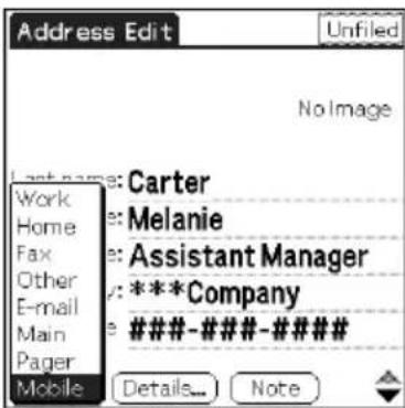 Address Edit Unfiled No Image Last name: Carter Home: Melanie Fax: Assistant Manager Other: ***Company E-mail: ### Main: ### Pager: Mobile Details... Note