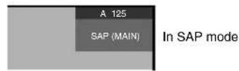 PIONEER PRO-1130HD - When receiving MONO + SAP sound signals - 2