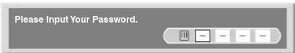 Please Input Your Password.