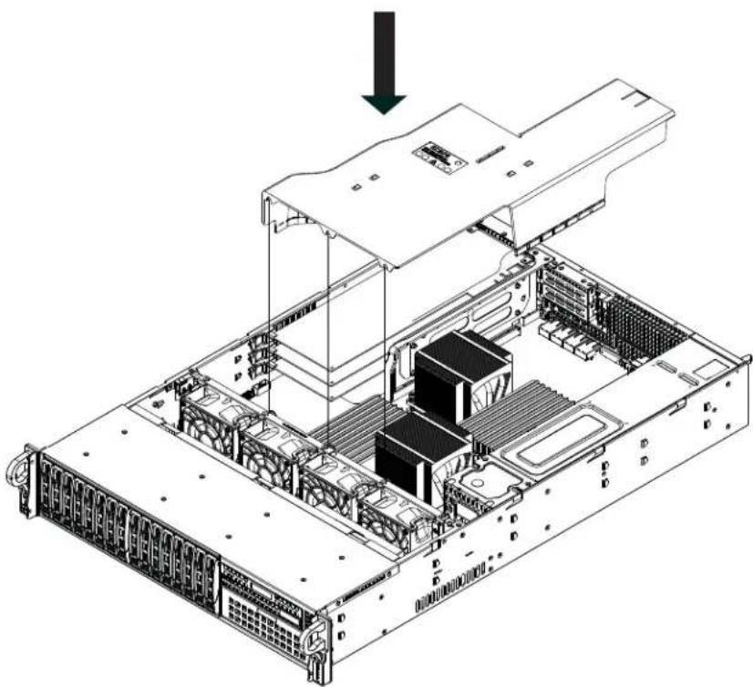 Supermicro DVM-TEAC-DVD-SBT4 - 6-4 Air Shroud - 1
