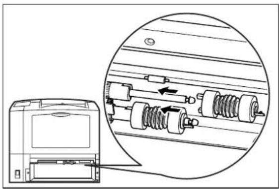 TALLYGENICOM Intelliprint mL260 - Replacing Feed Roll, Nudger Roll, and Retard Roll - 5