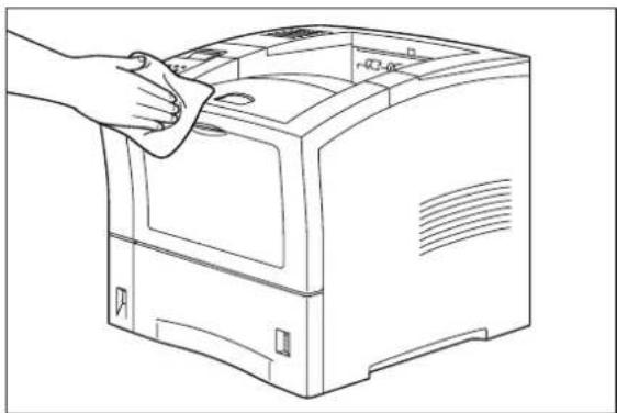 TALLYGENICOM Intelliprint mL260 - Cleaning the Exterior - 2