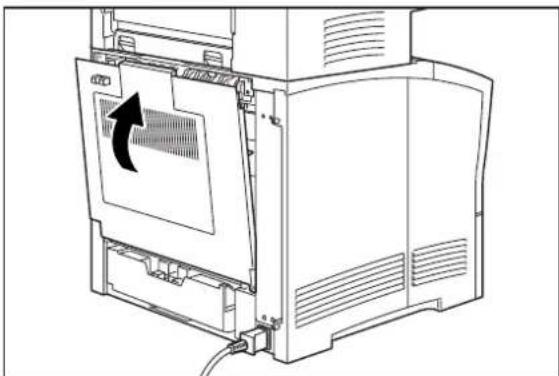 TALLYGENICOM Intelliprint mL260 - Clearing an E6 Paper Jam - 5
