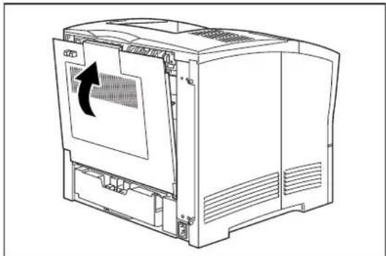 TALLYGENICOM Intelliprint mL260 - Removing the Duplexer - 5