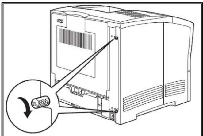 TALLYGENICOM Intelliprint mL260 - Replacing the Printer Side Cover - 3